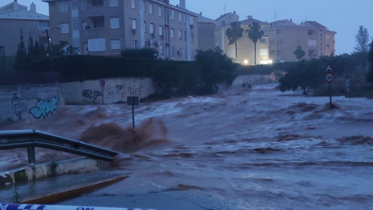 Inundaciones en Benicàssim