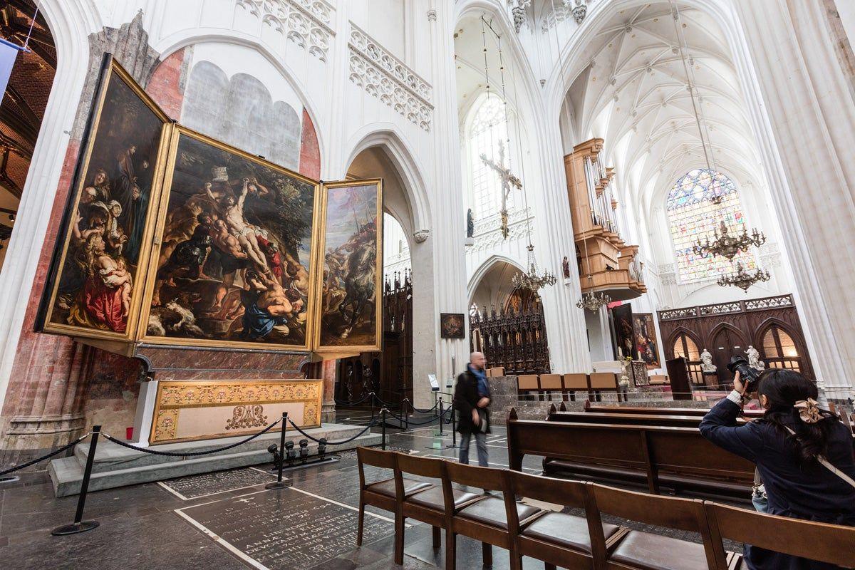 Obra de Rubens en la Catedral de Amberes