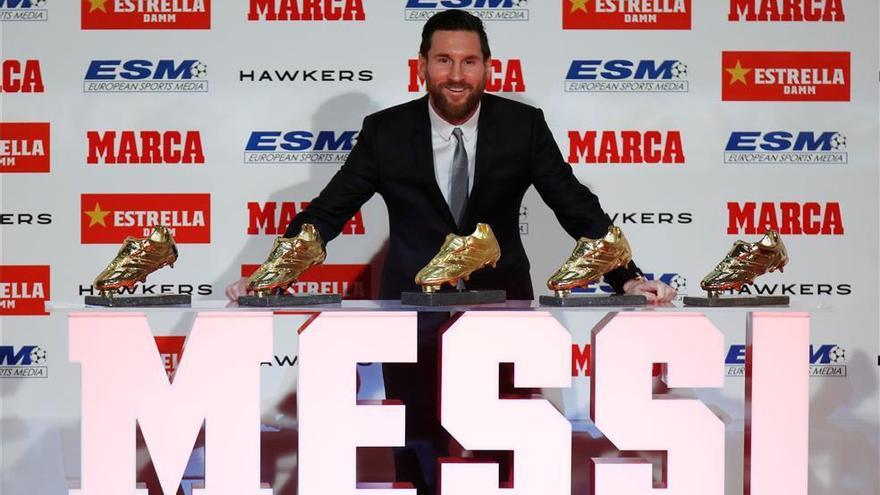 Leo Messi ya tiene más Botas de oro que nadie en el mundo