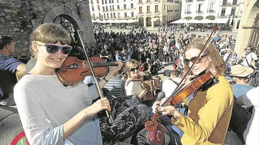 Una sesión en el Arco de la Estrella cierra el Irish Fleadh