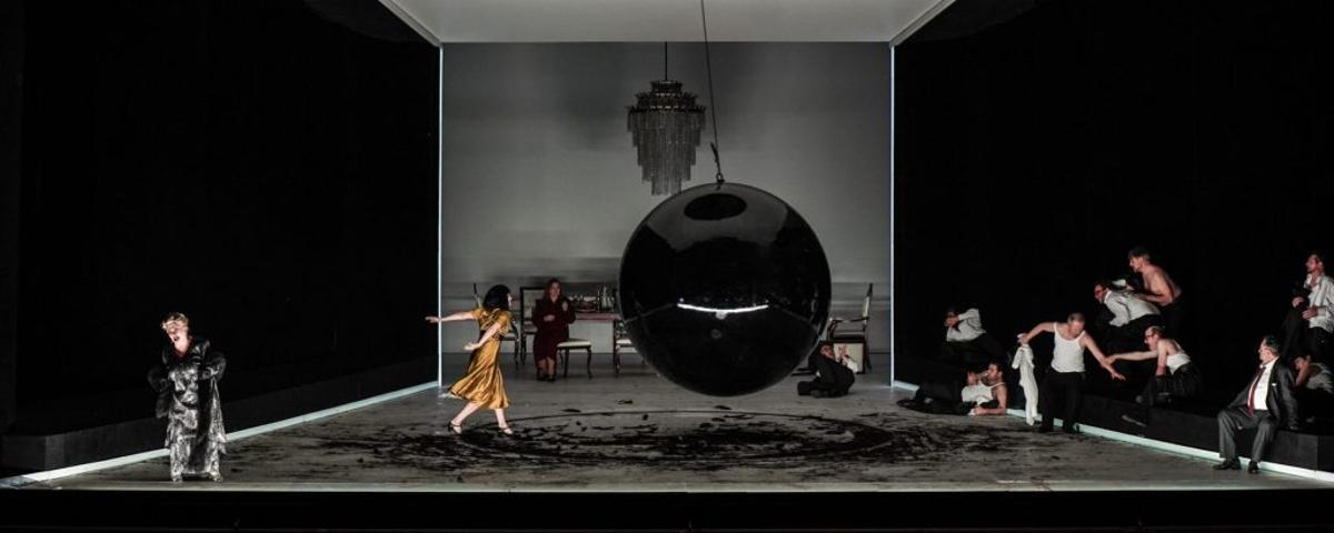 Un momento de la representación de 'Salomé' de Strauss.