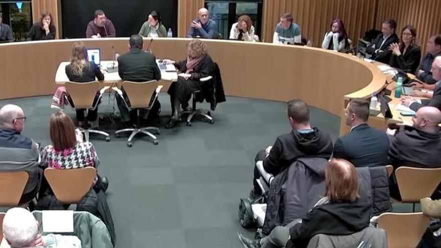 El moment del ple previ a aturar-se.