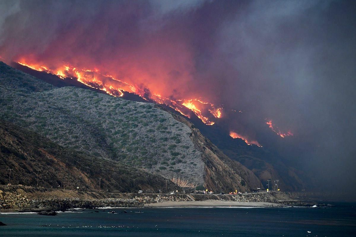 El devastador incendio de California en imágenes