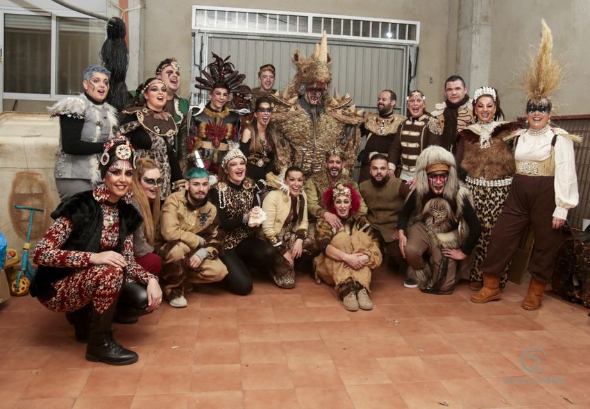 Suelta de la Mussona en el Carnaval de Águilas