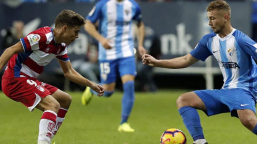 Los goles del Málaga - Granada (0-1)