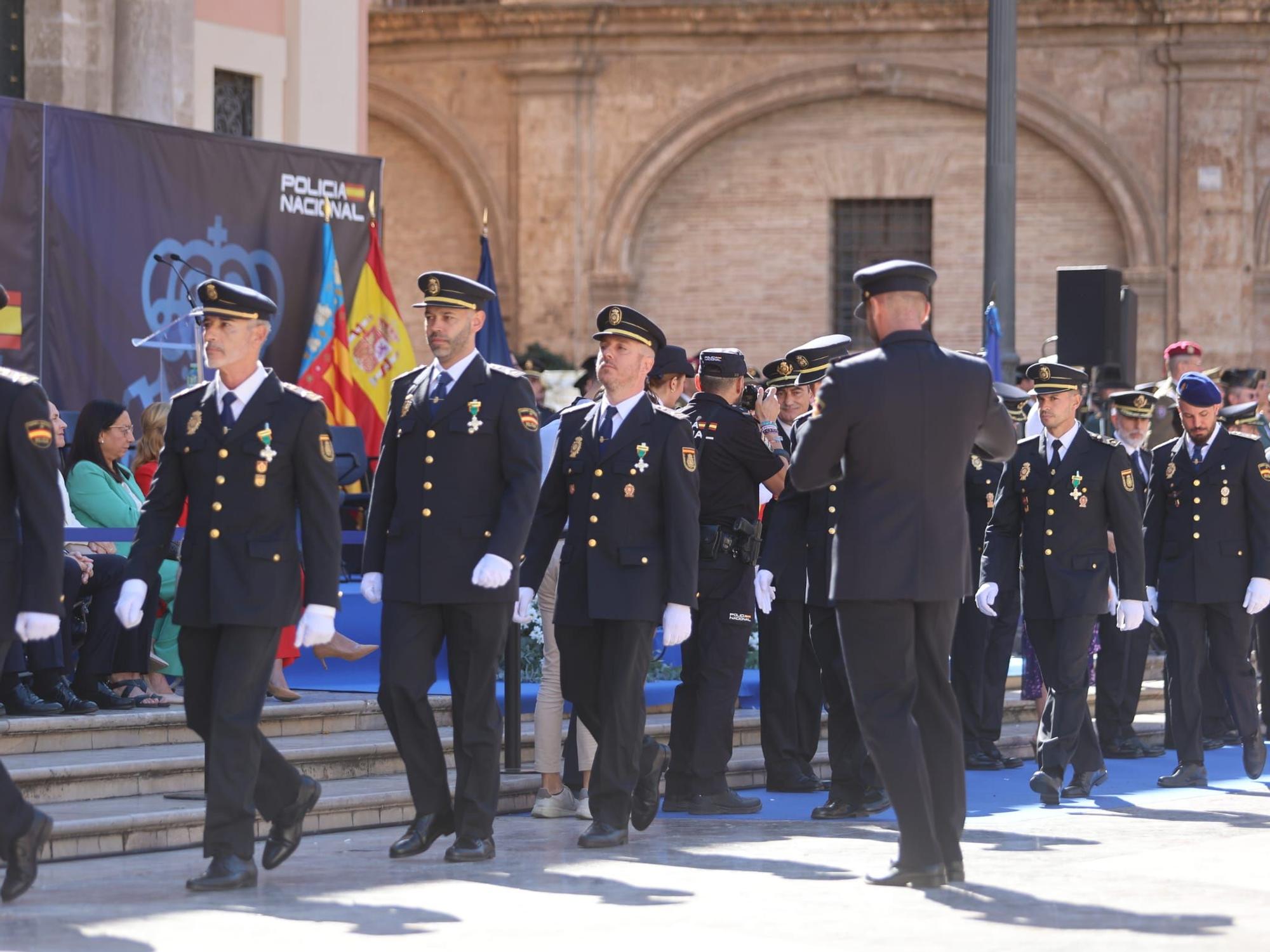 La Policía Nacional de Valencia celebra el Día de los Santos Ángeles Custodios