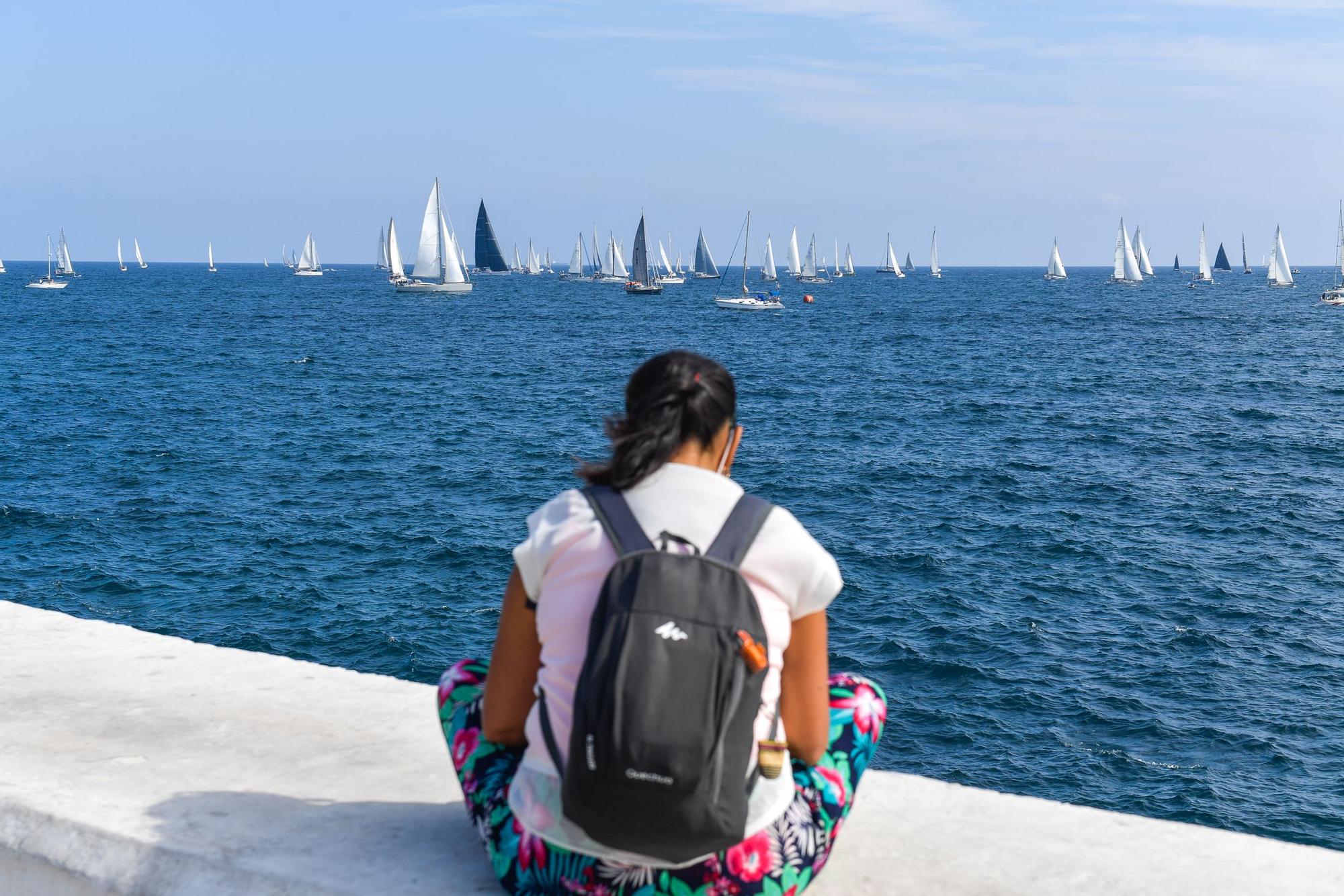 Salida de la regata ARC 2021 de Las Palmas de Gran Canaria