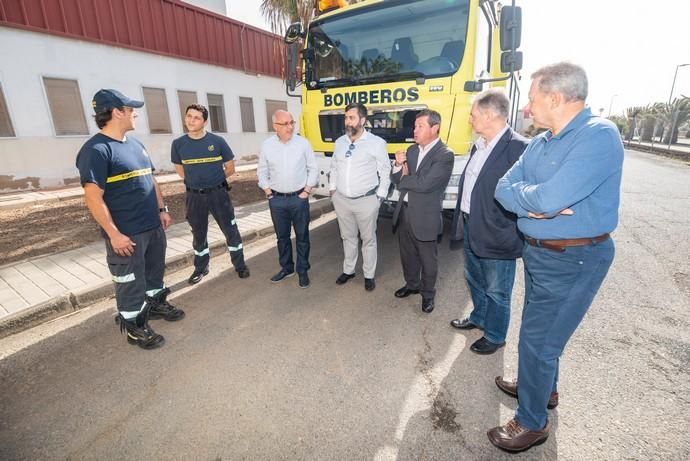 Los bomberos de Gran Canaria se reúnen para celebrar su festividad y hacer equipo