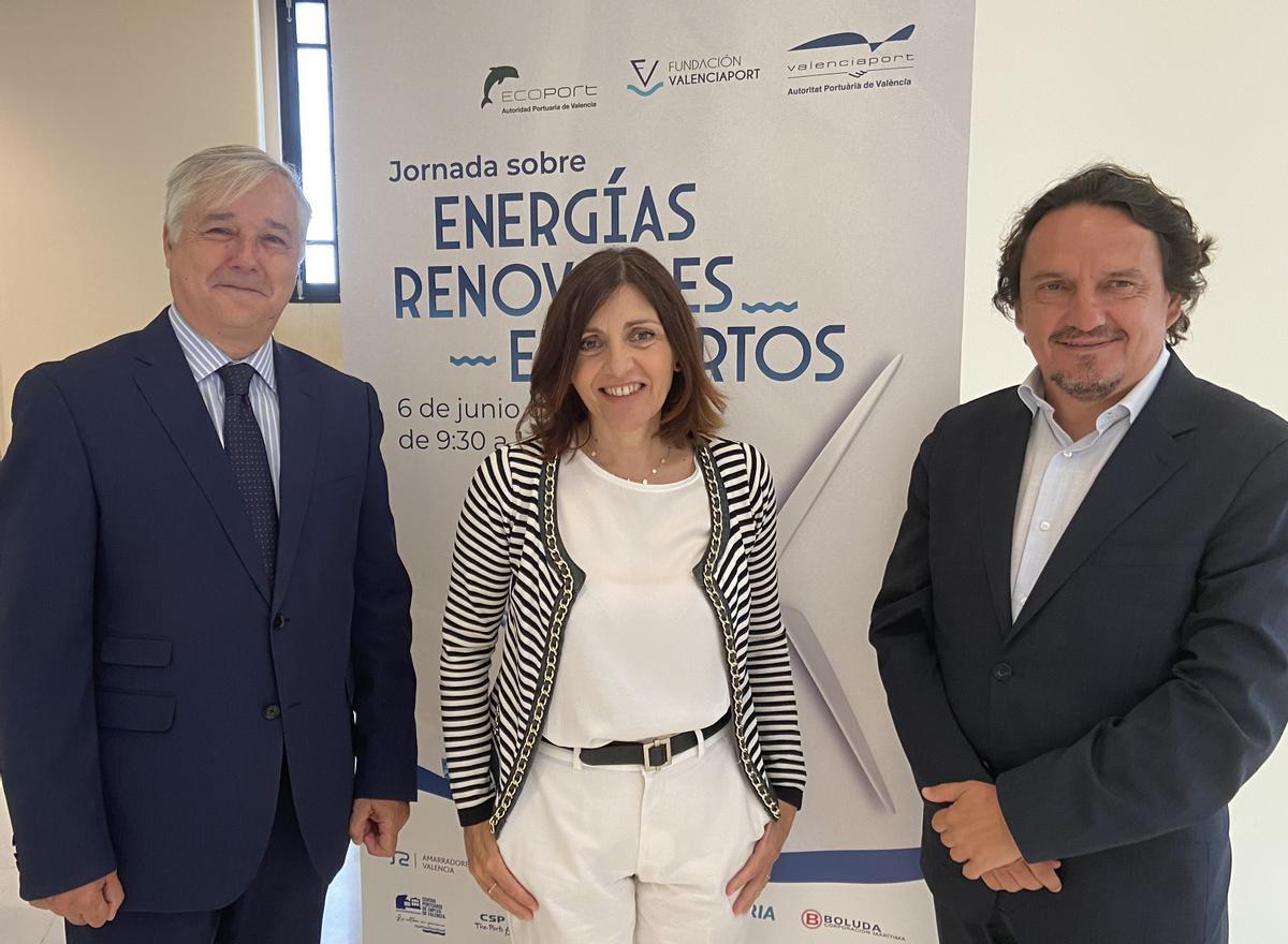 Directivos de la APV y de la Conselleria de Economía.