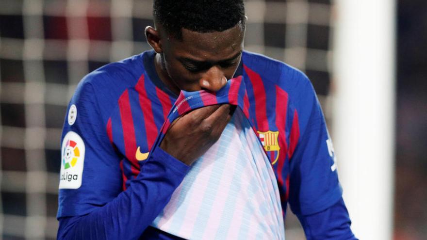 Dembélé reconeix que va arribar fràgil al Barça