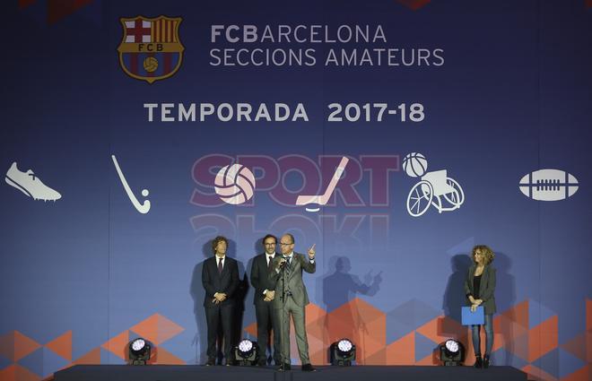 Presentación Secciones amateurs Fc Barcelona