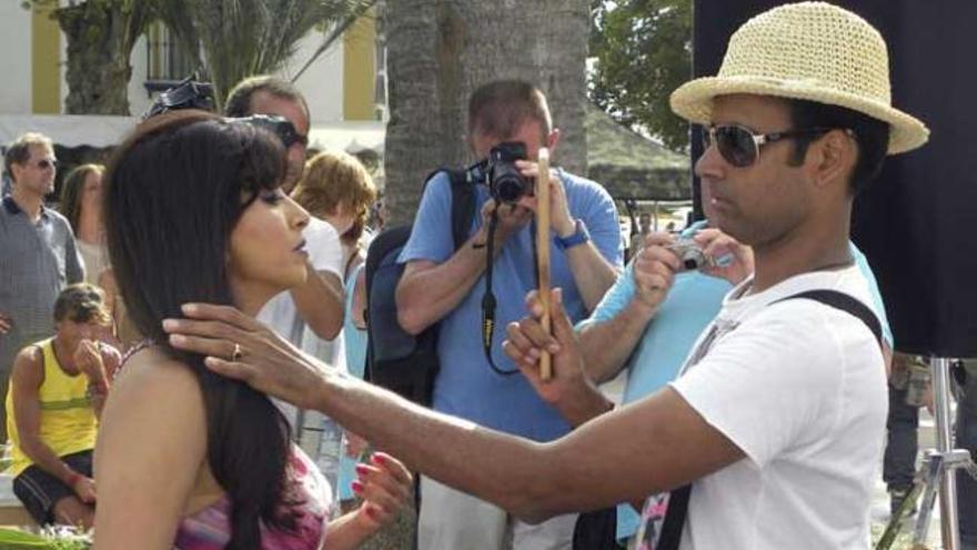 Rodaje de Bollywood en Nerja.