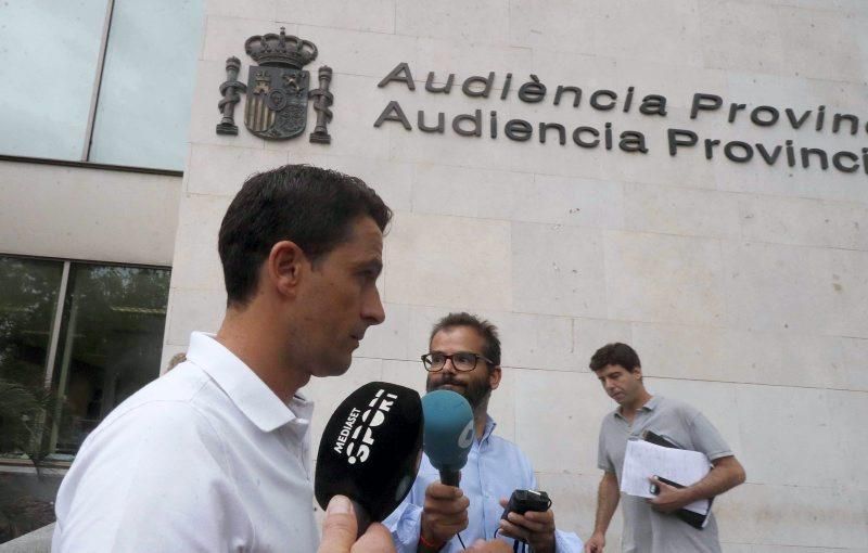 Primera jornada del juicio por el posible amaño del Levante-Zaragoza