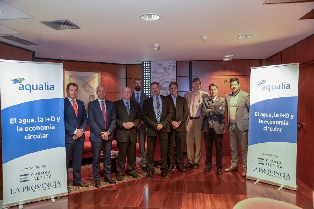 Mesa redonda 'El Agua, la I+D y la economía circular'