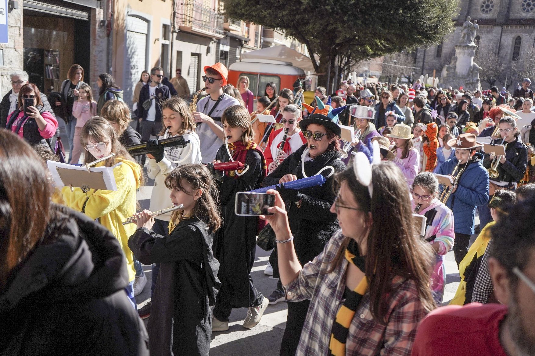 El Carnaval infantil de Sallent, en imatges