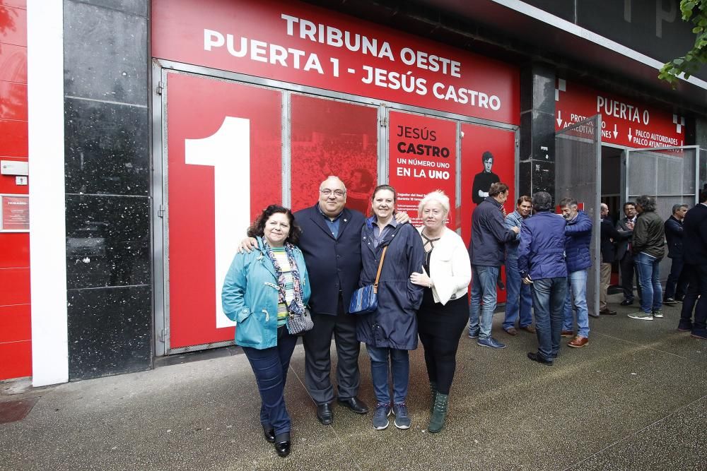 Inauguración de la puerta 1 de Jesús Castro