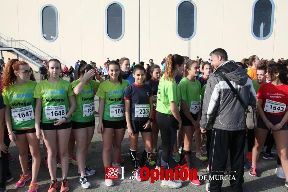 Final Regional de Cross Escolar: cadetes