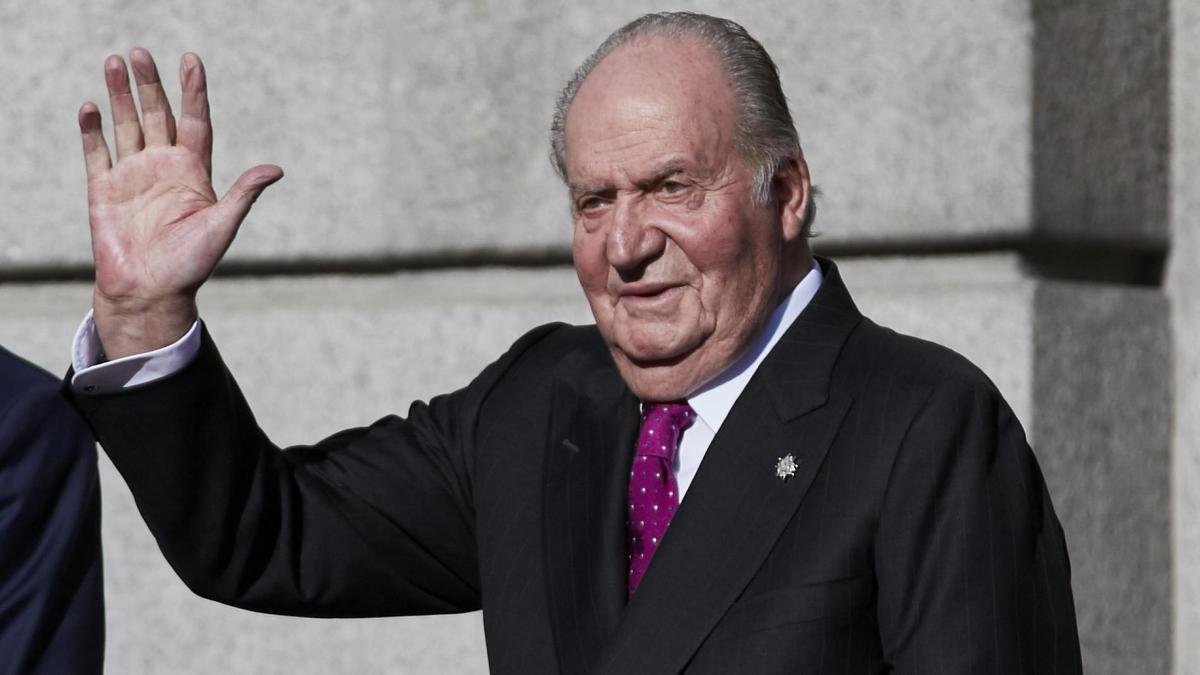 El rey emérito Juan Carlos I.