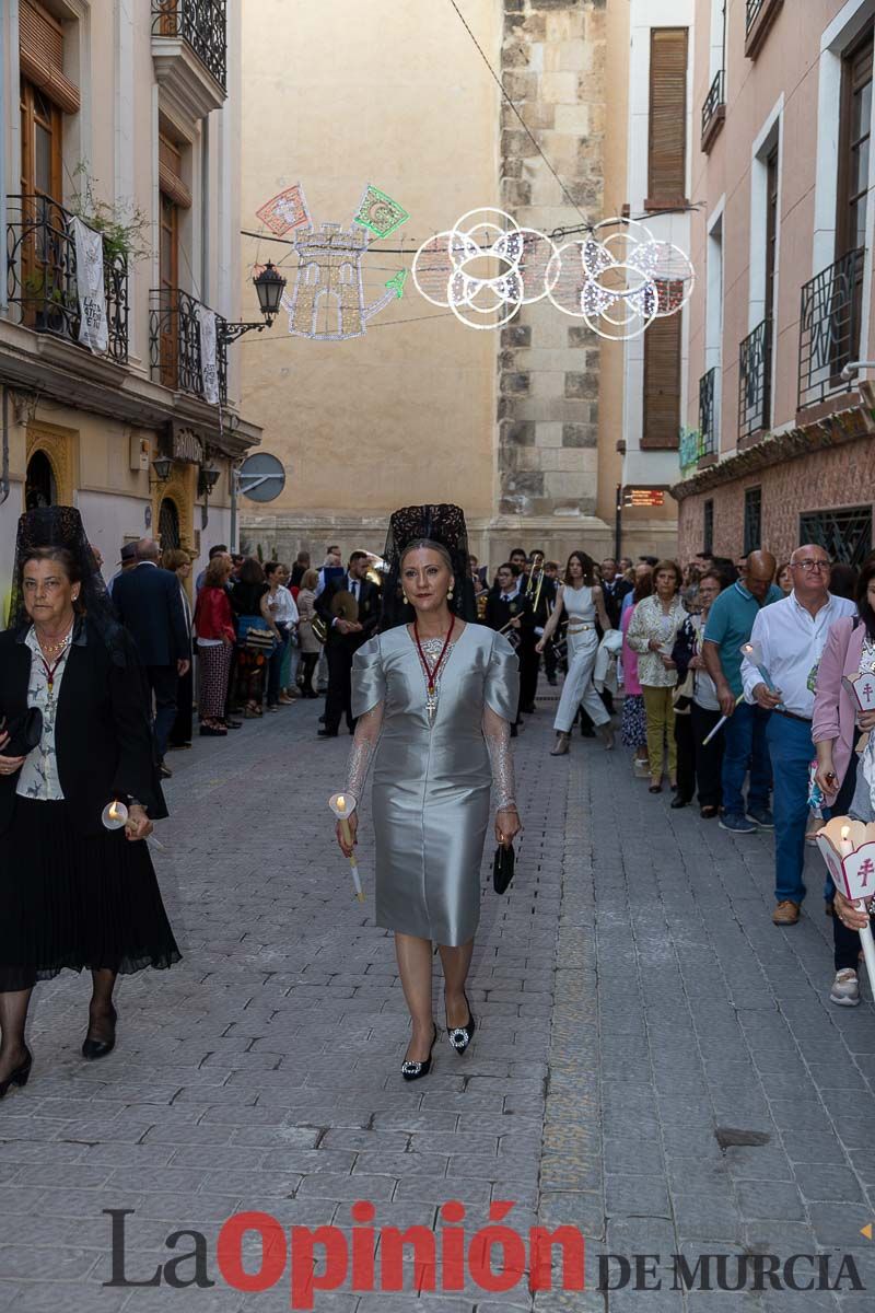 Procesión del Baño y parlamento en las Fiestas de Caravaca