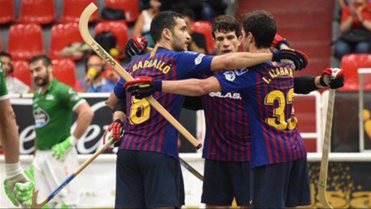El Barça conquistó Riazor en la primera jornada de la pasada OK Liga