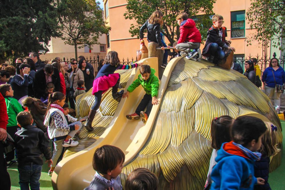 Inauguración del parque de Tirisiti en Alcoy