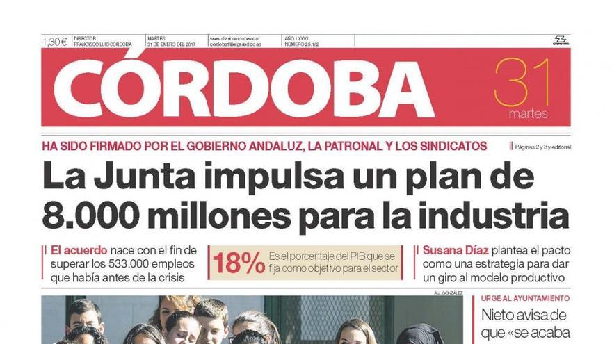 La portada de CÓRDOBA