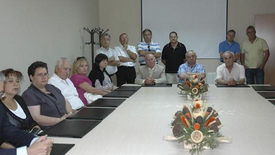 Representantes de la Mancomunidad «Tierra de Tábara» durante una de las asambleas.