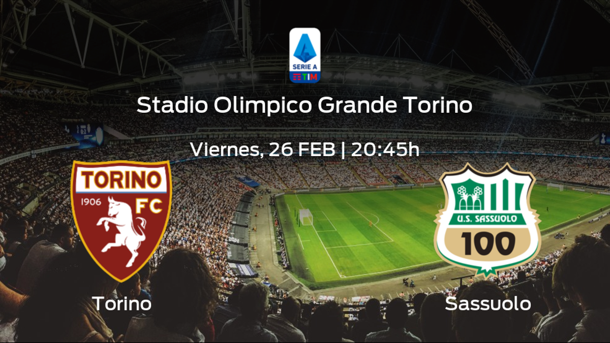 Jornada 24 de la Serie A: previa del duelo Torino - Sassuolo