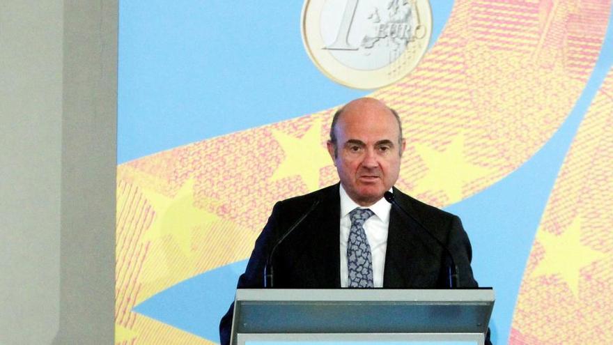 El vicepresidente del Banco Central Europeo, Luis de Guindos