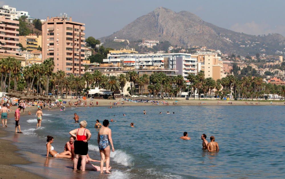 Otoño en las playas malagueñas