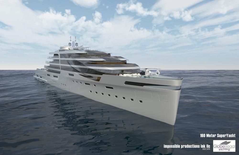 El buque, de 160 metros, tiene capacidad para 90 personas y su fabricación comenzaría en 2020.