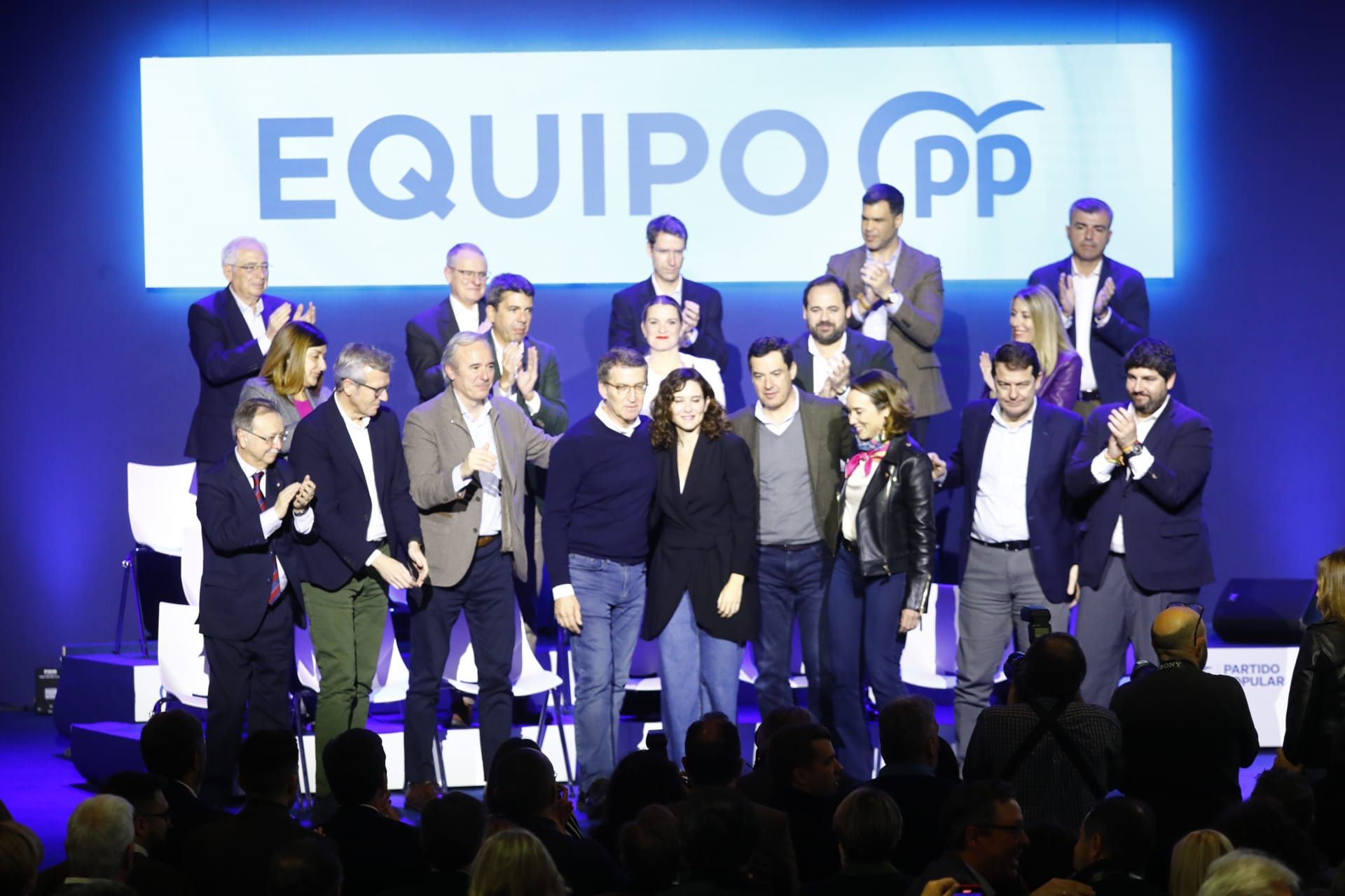 En imágenes | El PP presenta en Zaragoza a sus candidatos a las elecciones autonómicas