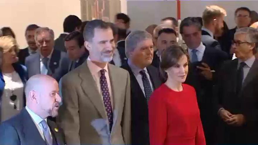 Don Felipe y doña Letizia inauguran ARCO 2018