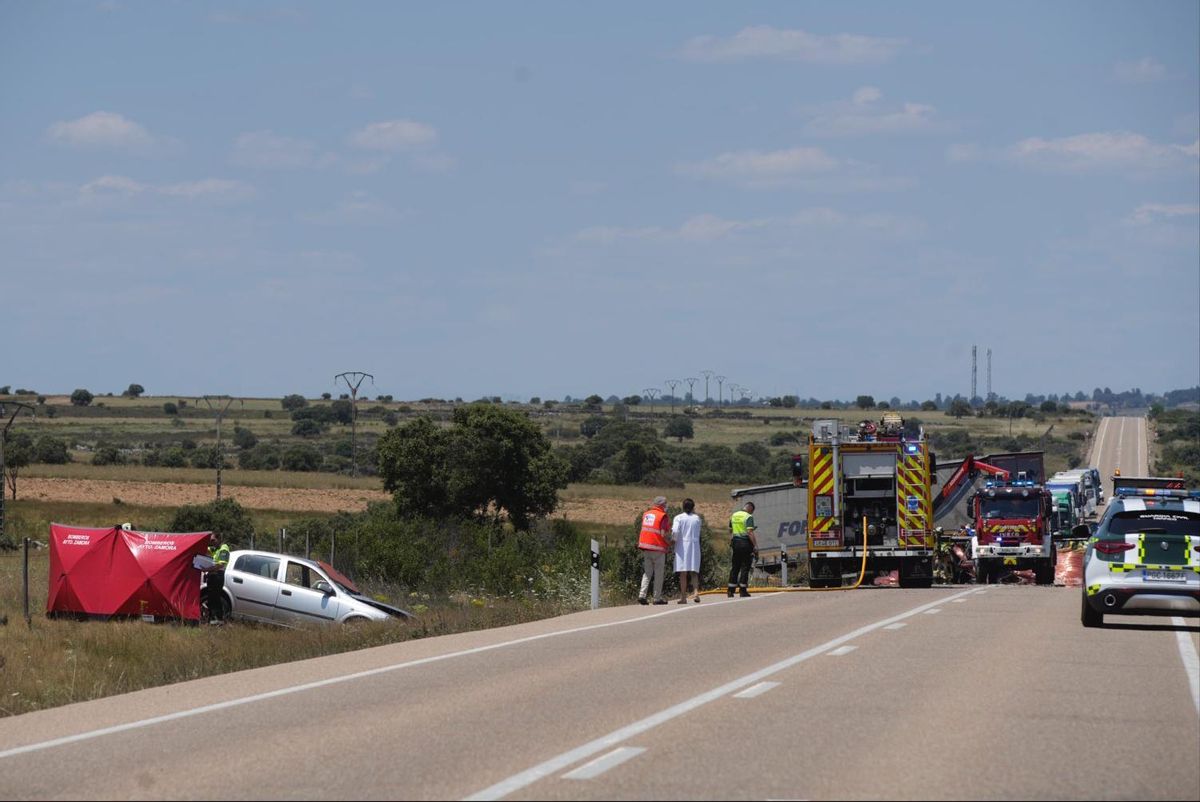 Accidente en Zamora.