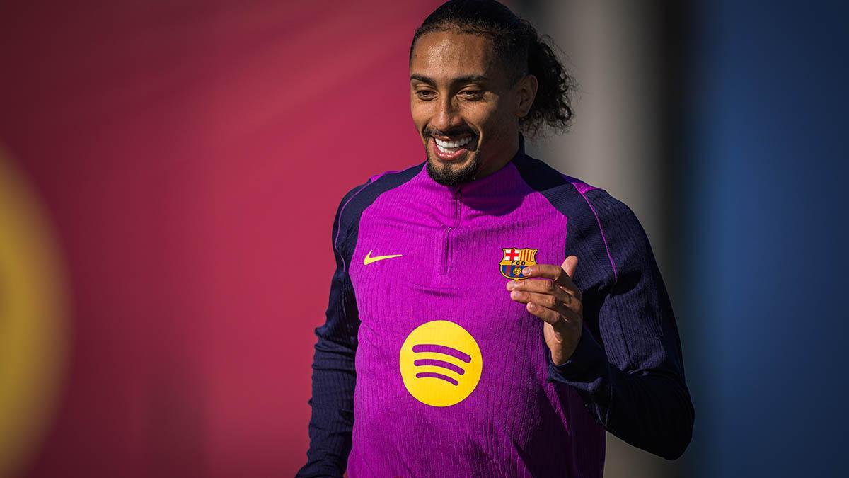 Raphinha vuelve a los entrenamientos