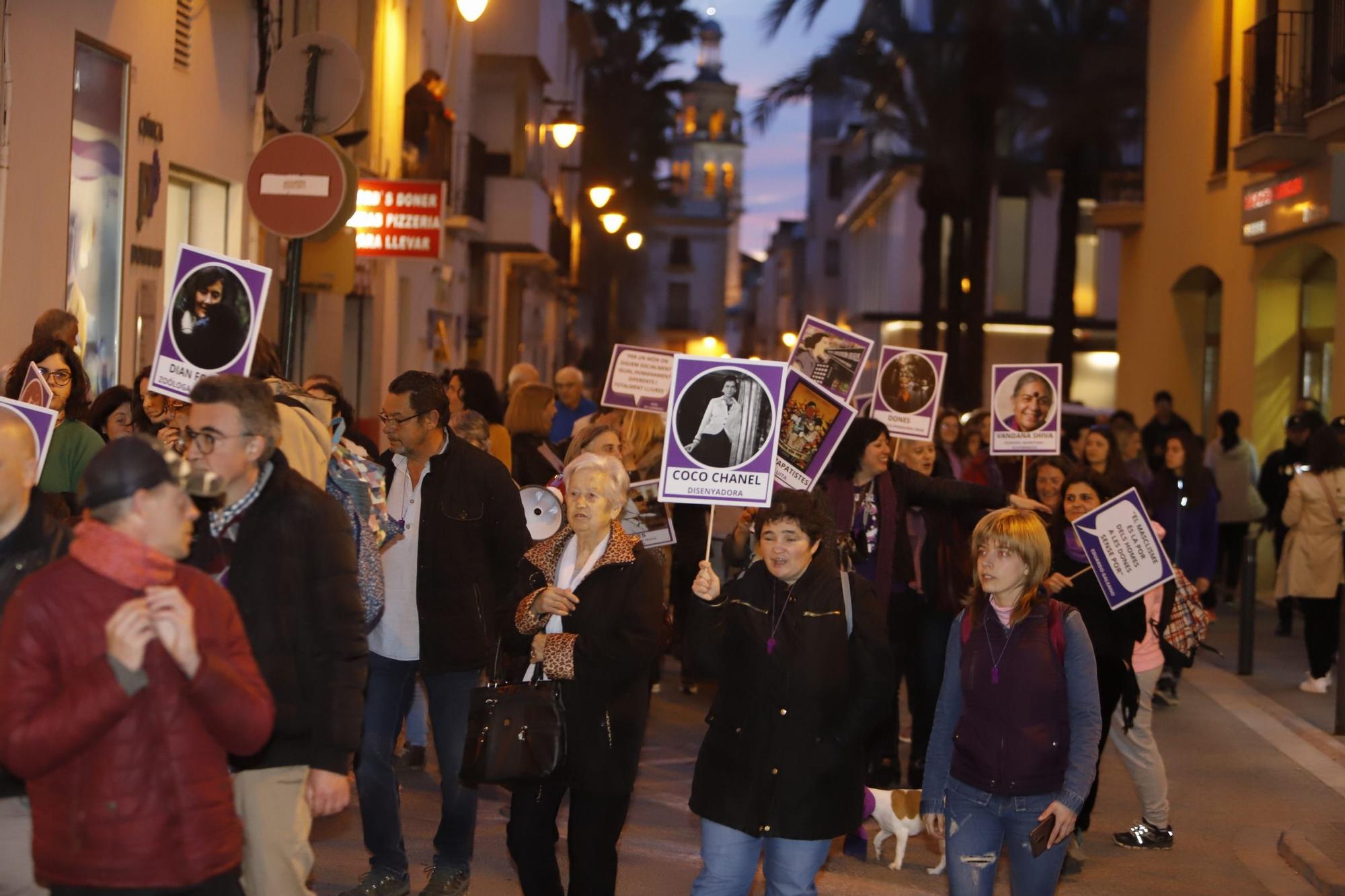 Manifestaciones y actos por el 8M en Ontinyent y Xàtiva