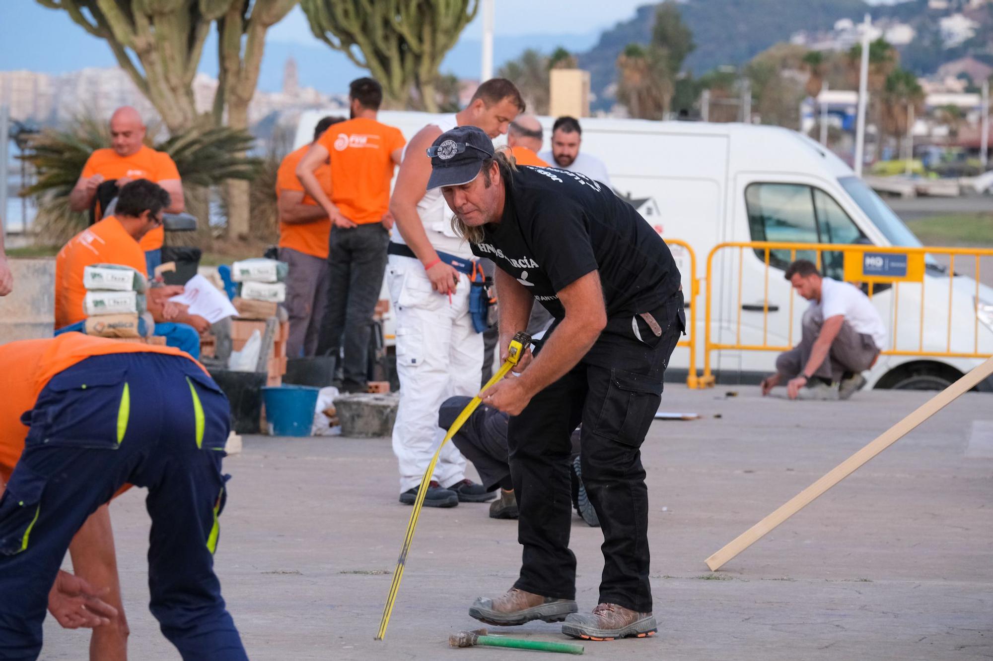 El Concurso Nacional de Albañilería 'Peña El Palustre', en imágenes