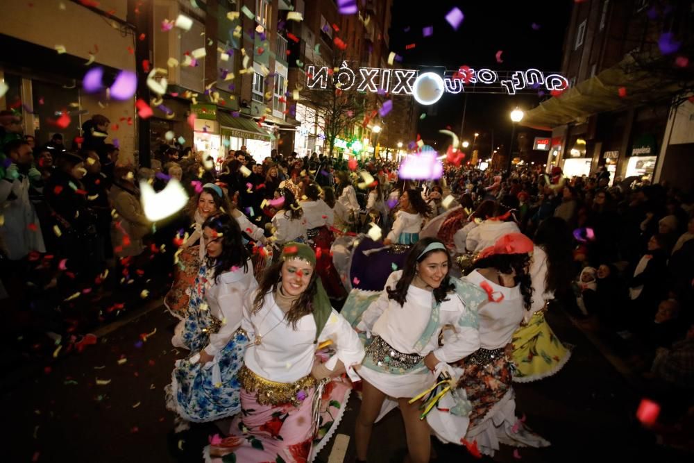 Desfile de Antroxu en Gijón