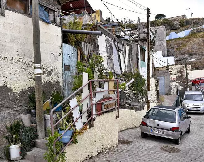 La regeneración del Risco contempla demoler un millar de casas en ruinas