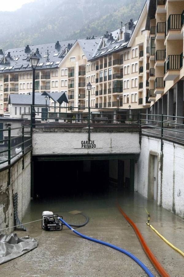 Fotogalería: Lluvias torrenciales en Aragón