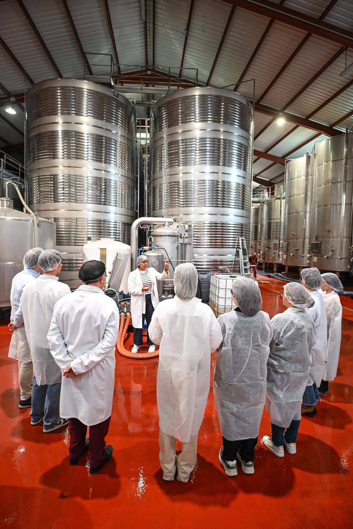 Visita guiada a las instalaciones de Bocopa.
