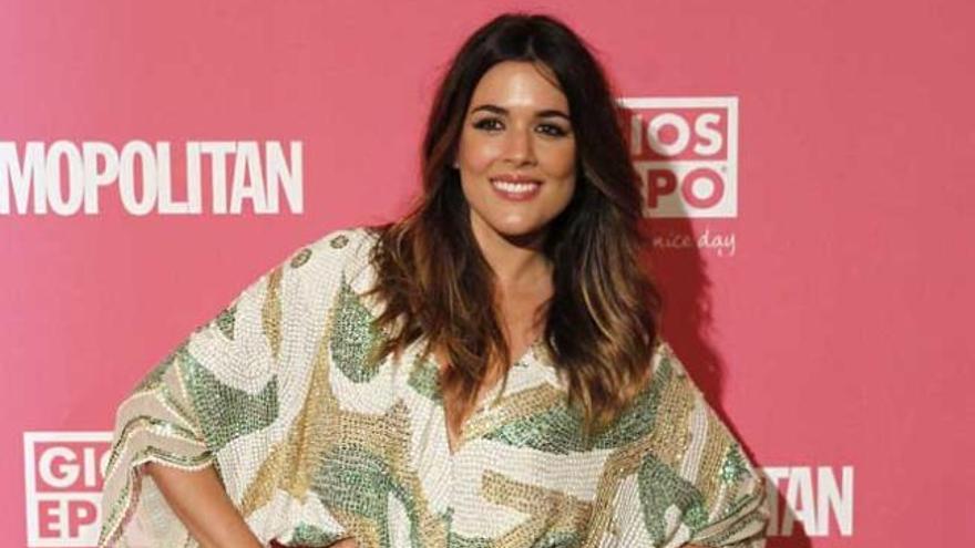 Adriana Ugarte a su entrada en la gala Cosmopolitan