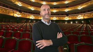 Víctor García de Gomar, director artístico del Liceu, en el teatro de la Rambla, este martes.