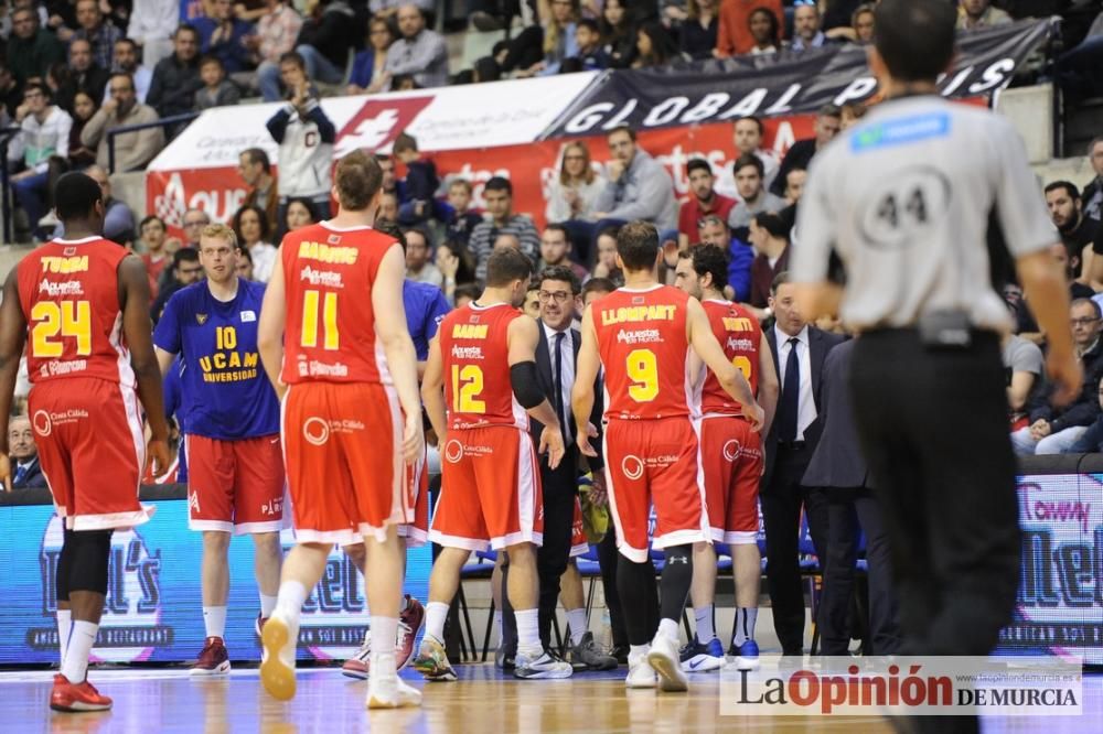 Partido entre el UCAM CB Mucia y el Iberostar