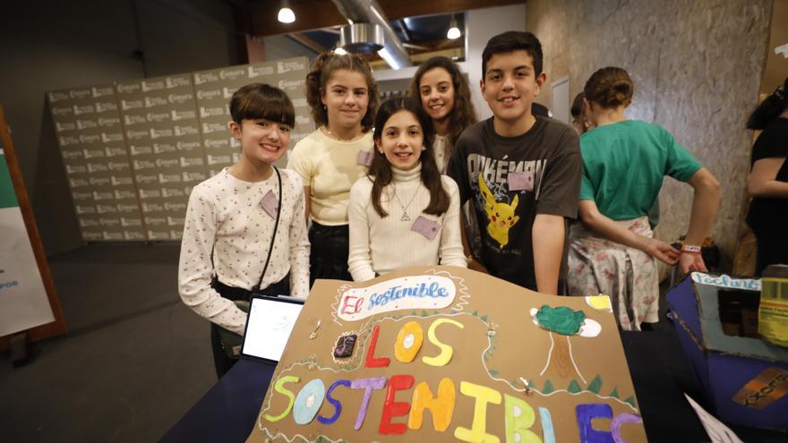 Más de 600 pequeños genios emprendedores exponen sus proyectos en Gijón: &quot;Ahora sabemos desarrollar ideas&quot;