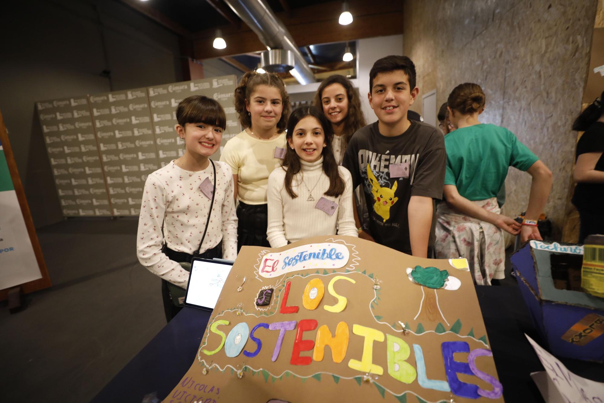 En imágenes: Pequeños genios emprendedores en Gijón