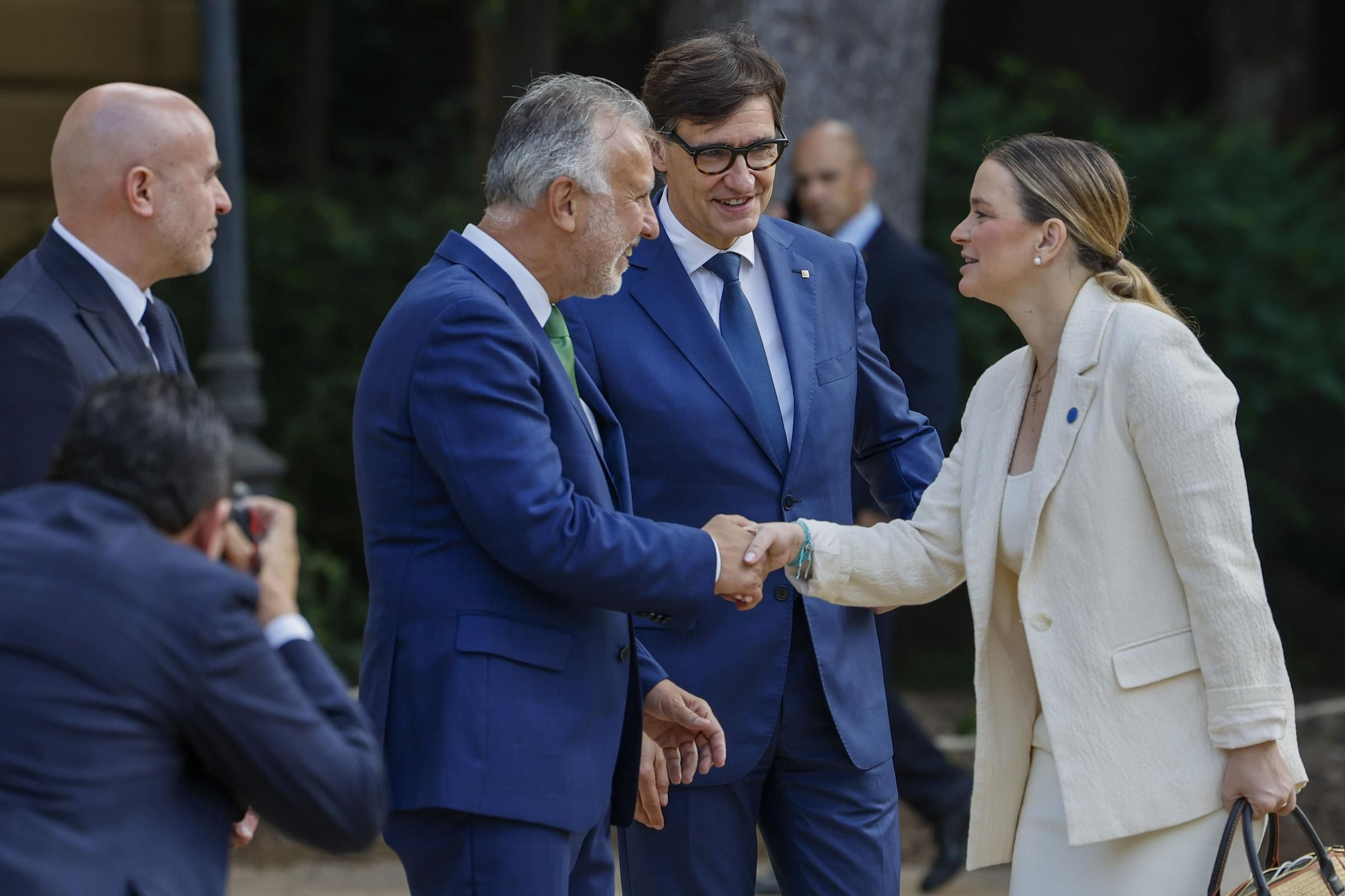 Marga Prohens, presidenta del Govern de Baleares, en la Conferencia de Presidentes de Barcelona