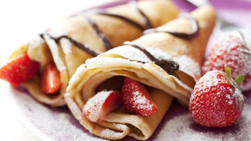 Crepes sin harina, con tan solo dos ingredientes y bajas en calorías