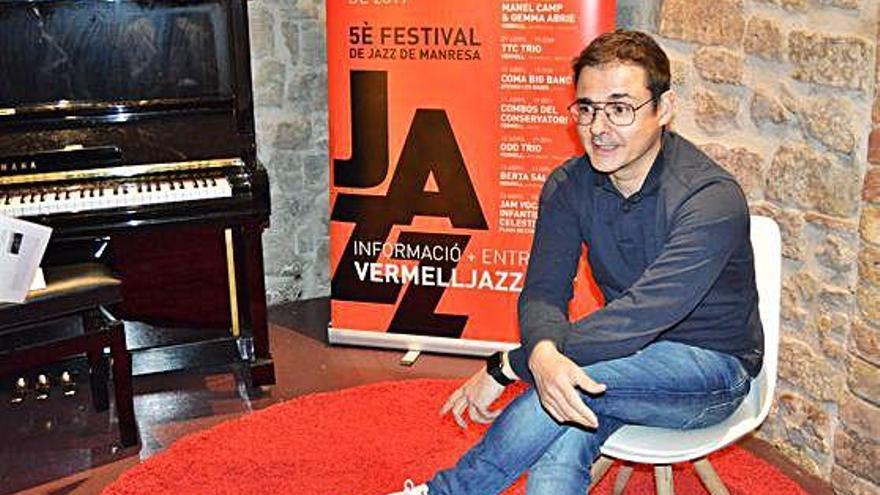 Damià Giménez, propietari del Vermell i organitzador del festival