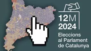 Elecciones Catalunya 2024: los mapas clave del 12-M